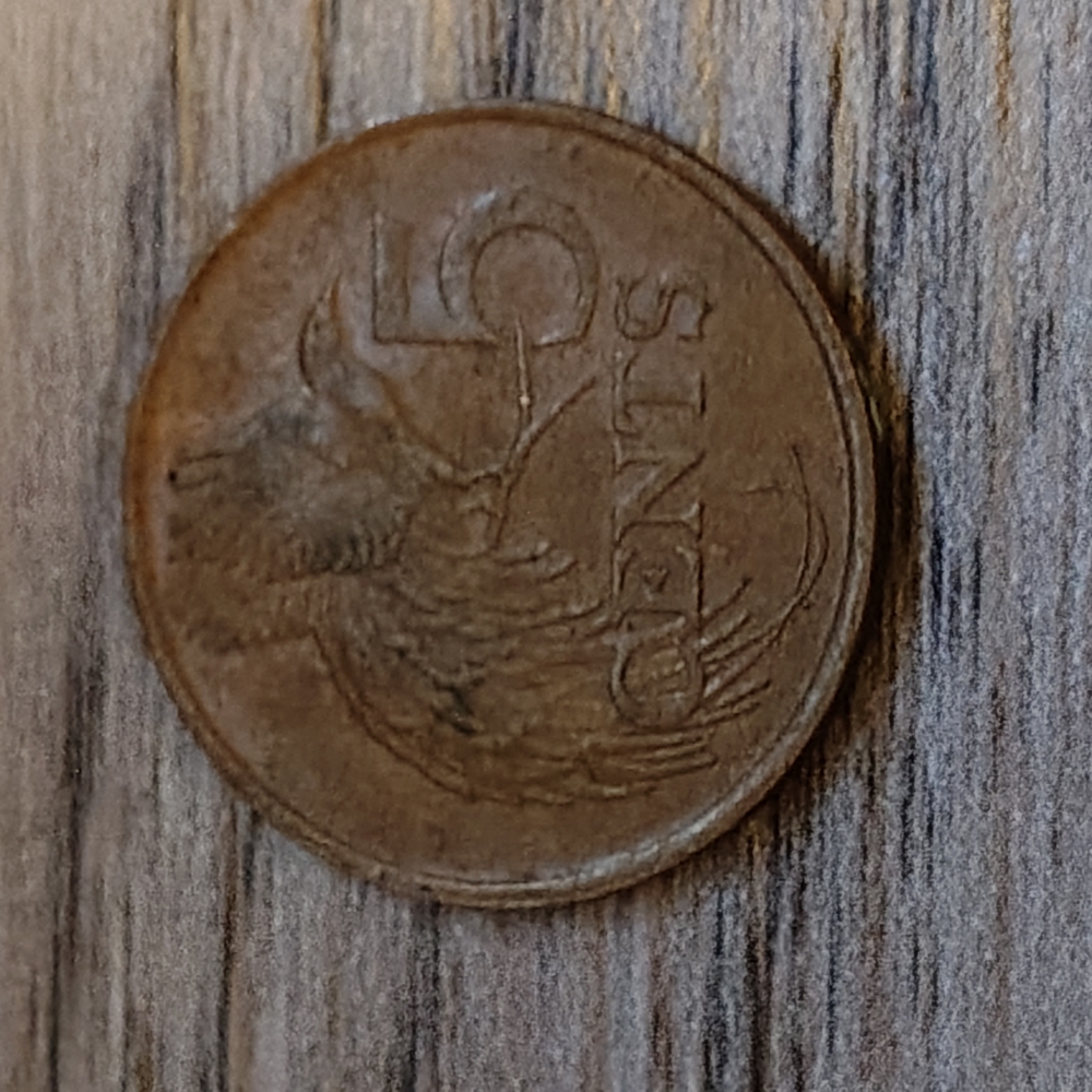 Vintage 5 Cents Coin